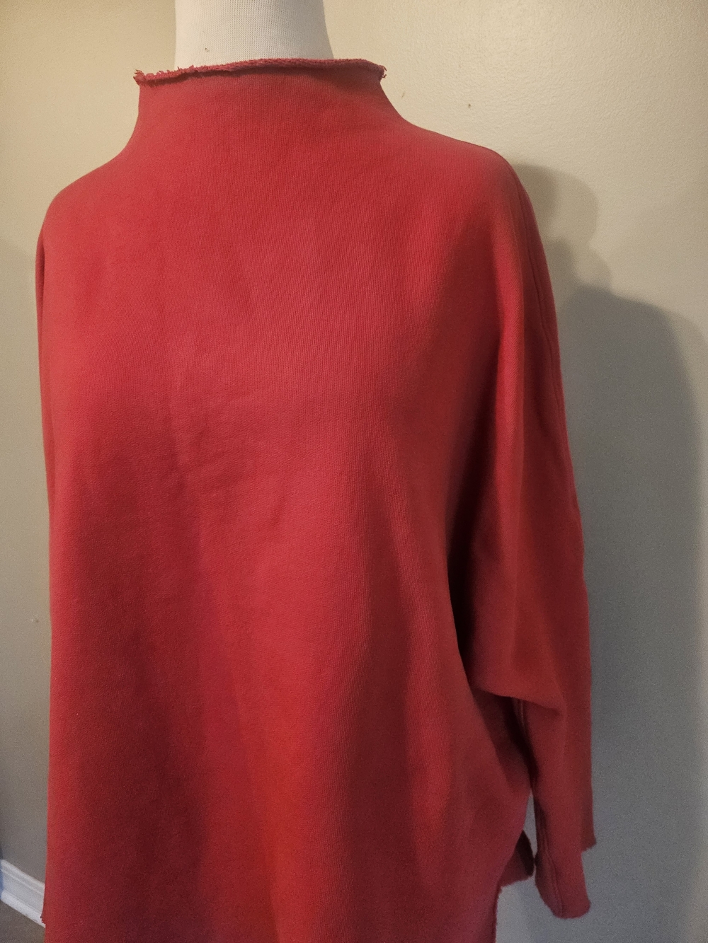 Frank & Eileen Lab Red Boxy Sweatshirt
